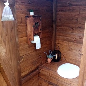 Rusztikus toalett papírtartó. - Meska.hu