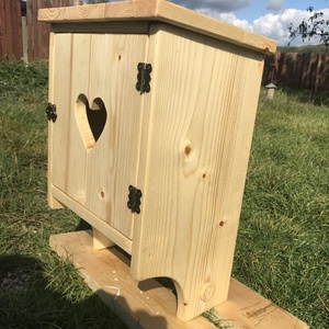 Rusztikus toalett papírtartó. - otthon & életmód - fürdőszoba - fürdőszobai tároló - Meska.hu