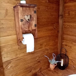 Rusztikus toalett papír tartó! - Meska.hu