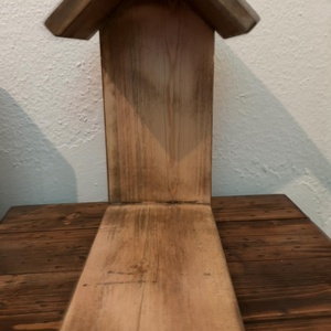 Könyv-lak� Rusztikus könyvtartó és olvasó-sziget. - otthon & életmód - dekoráció - asztal és polc dekoráció - könyvtámasz - Meska.hu