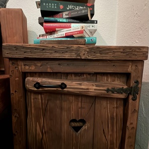 Könyv-lak� Rusztikus könyvtartó és olvasó-sziget. - otthon & életmód - dekoráció - asztal és polc dekoráció - könyvtámasz - Meska.hu