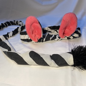 Zebra jelmez kiegészítő - ruha & divat - jelmez & álarc - jelmez - Meska.hu