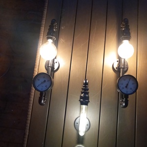 Vízcső lámpa - otthon & életmód - lámpa - mennyezeti lámpa - Meska.hu