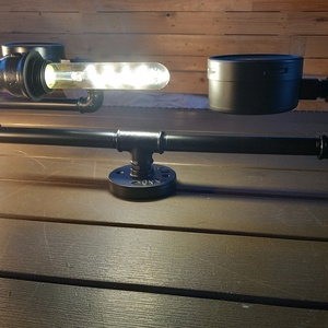 Vízcső lámpa - otthon & életmód - lámpa - mennyezeti lámpa - Meska.hu