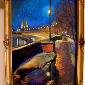 Szeged, Stefánia III. olajfestmény, Művészet, Festmény, Olajfestmény, Festészet, MESKA