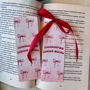Könyvjelző  Romance book club, Könyv & Zene, Könyvjelző, Fotó, grafika, rajz, illusztráció, Papírművészet, MESKA