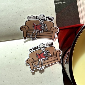 Matrica  Csontváz chill - Meska.hu