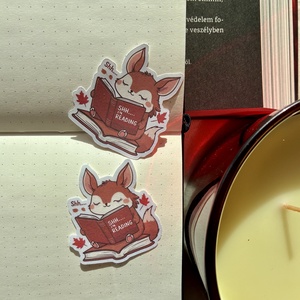 Matrica  Reading fox, Otthon & Életmód, Papír, írószer, Matrica, matrica csomag, , MESKA