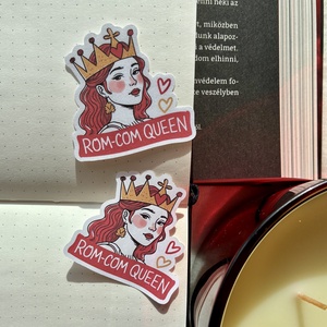 Matrica  Romcom queen, Otthon & Életmód, Papír, írószer, Matrica, matrica csomag, , MESKA