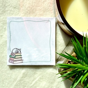 Sárkányos Jegyzettömb - Meska.hu