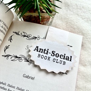 Mágneses könyvjelző � Antisocial, Könyv & Zene, Könyvjelző, , MESKA