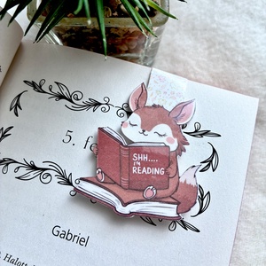 Mágneses könyvjelző  Reading Fox, Könyv & Zene, Könyvjelző, , MESKA