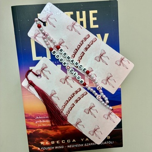 Könyvjelző  Romance book club - könyv & zene - könyvjelző - Meska.hu