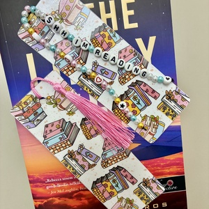 Könyvjelző � Könyvhalmok - könyv & zene - könyvjelző - Meska.hu