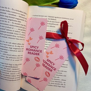 Könyvjelző  Spicy romance, Könyv & Zene, Könyvjelző, Fotó, grafika, rajz, illusztráció, Papírművészet, MESKA