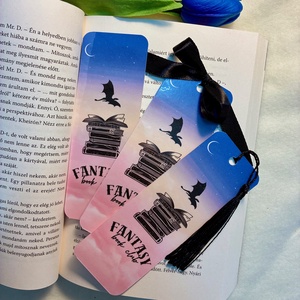 Könyvjelző  Fantasy Book Club, Könyv & Zene, Könyvjelző, Fotó, grafika, rajz, illusztráció, Papírművészet, MESKA