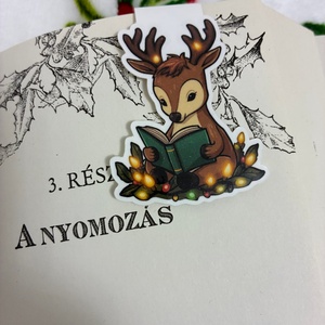 Mágneses könyvjelző � Olvasó gida - könyv & zene - könyvjelző - Meska.hu