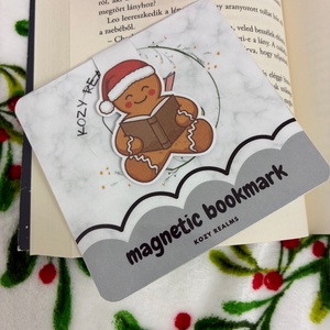 Mágneses könyvjelző  Olvasó mézeskalács - könyv & zene - könyvjelző - Meska.hu