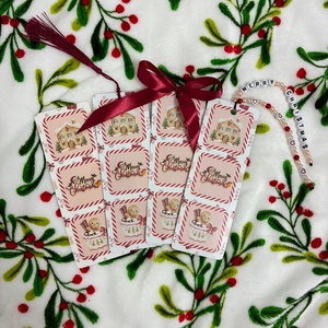 Könyvjelző � Merry Christmas, Könyv & Zene, Könyvjelző, Fotó, grafika, rajz, illusztráció, Papírművészet, MESKA