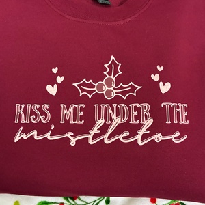 Kiss me under the mistletoe  Póló, pulóver - ruha & divat - férfi ruha - póló - Meska.hu