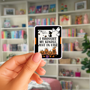 I brought my Kindle, just in case matrica (3 db-os szett) - Meska.hu