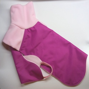 Vízlepergetős polár béléses kutyamellény pink-rózsaszín, Otthon & Életmód, Kisállatoknak, Kutyáknak, Kutya ruházat, Varrás, MESKA