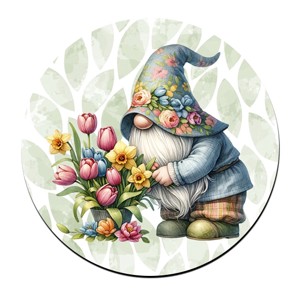 3 db cuki húsvéti manó kör alakú alátét szett (#22) -  - Meska.hu