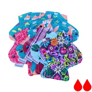10db 18cm eü mosható betét meglepetés mintával , Szépségápolás, Intim higiénia, Intimbetét, , MESKA