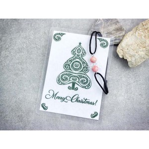 Merry Christmas rodokrozit angyal karkötő, Ékszer, Karkötő, Karkötő medállal, , MESKA