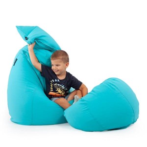 Türkiz ALL IN Tini Babzsákfotel Garnitúra, , , MESKA