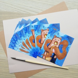 Ölelő maci print - otthon & életmód - dekoráció - kép & falikép - kép & falikép - Meska.hu