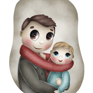 Egyedi portré fotó alapján -RÉSZLETES STÍLUS l - művészet - portré & karikatúra - portré - Meska.hu