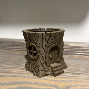 Fa hatású kunyhó virágcserép, Otthon & Életmód, Ház & Kert, Növény & Veteményes, Újrahasznosított alapanyagból készült termékek, MESKA