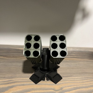 Rakétavető állvány tolltartó � 3D nyomtatott, egyedi asztali dekor - kellékek & szerszámok - szerszámok, eszközök - rajz- és íróeszköz - Meska.hu