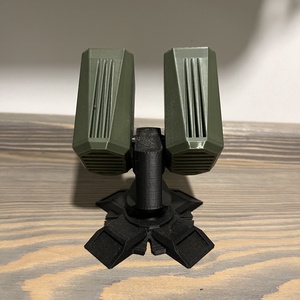 Rakétavető állvány tolltartó � 3D nyomtatott, egyedi asztali dekor - kellékek & szerszámok - szerszámok, eszközök - rajz- és íróeszköz - Meska.hu