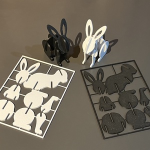 Összeilleszthető nyuszi figura (gyereknek), Játék & Sport, Plüssállat & Játékfigura, Nyuszi, Mindenmás, MESKA