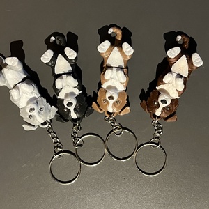 Flexi Border Collie kulcstartó  - táska & tok - kulcstartó & táskadísz - kulcstartó - Meska.hu