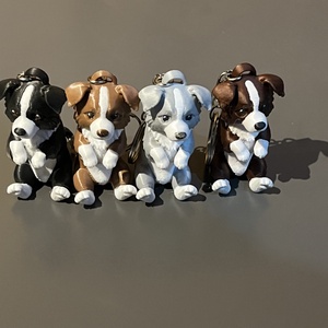 Flexi Border Collie kulcstartó  - táska & tok - kulcstartó & táskadísz - kulcstartó - Meska.hu