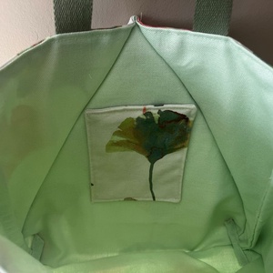Ginkgo biloba shopper táska - táska & tok - bevásárlás & shopper táska - shopper, textiltáska, szatyor - Meska.hu