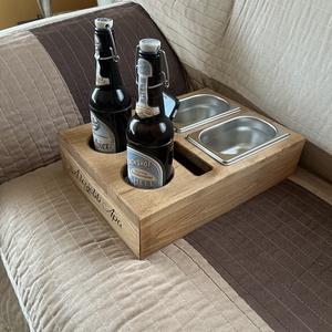 Kanapé rendező doboz, nasi tartó, filmezéshez, ajándék ötlet, filmező, kanapé inas, butler sofa,  Snack butler - otthon & életmód - tárolás & rendszerezés - doboz - Meska.hu