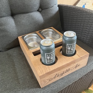 Kanapé rendező doboz, nasi tartó, filmezéshez, ajándék ötlet, filmező, kanapé inas, butler sofa,  Snack butler - otthon & életmód - tárolás & rendszerezés - doboz - Meska.hu