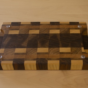 Mozaik dió bükk akác vágódeszka, húsvéti ajándék, konyha kellék - otthon & életmód - konyhafelszerelés, tálalás - sütés, főzés - vágódeszka - Meska.hu