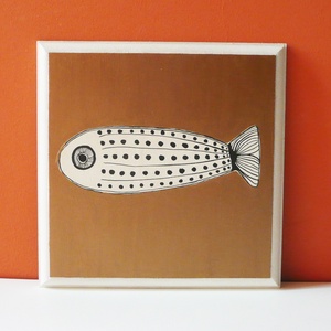 Mint hal a vízben - falikép - otthon & lakás - dekoráció - kép & falikép - Meska.hu