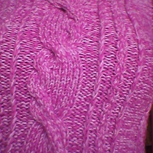 Kézzel kötött ruha rózsaszín -  - Meska.hu