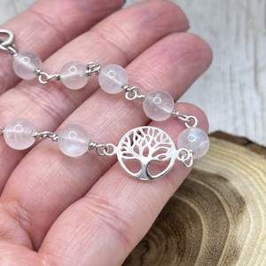 Holdkő ezüst karkötő - ékszer - karkötő - karkötő medállal - Meska.hu