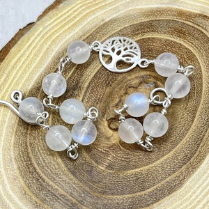 Holdkő ezüst karkötő - Meska.hu