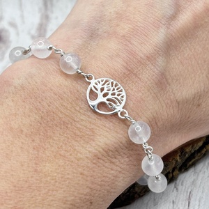 Holdkő ezüst karkötő - ékszer - karkötő - karkötő medállal - Meska.hu