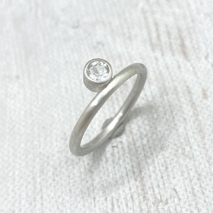 Ezüst gyűrű topázzal - Meska.hu