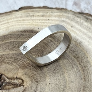 Ezüst gyűrű topázzal - Meska.hu