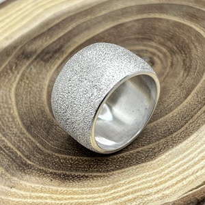 Domború ezüst gyűrű  - Meska.hu